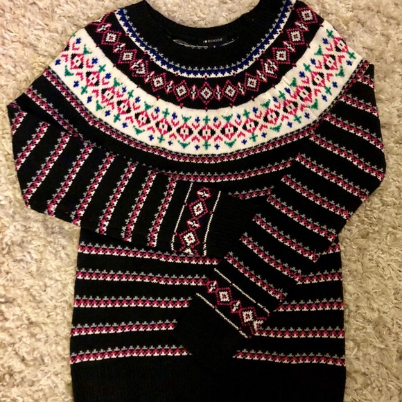 I ❤️ Ronson Patterned Sweater - Picture 2 of 3